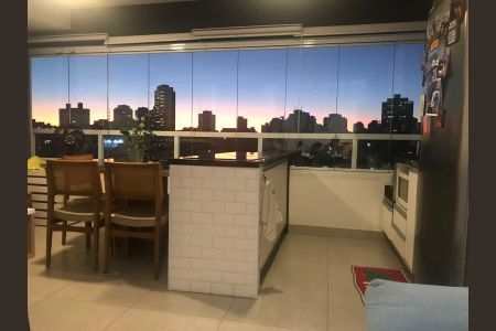 Cozinha de apartamento à venda com 1 quarto, 41m² em Vila Dom Pedro I, São Paulo