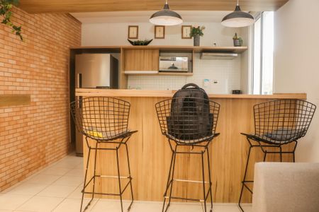 Apartamento para alugar com 46m², 2 quartos e 1 vagaÁrea comum - Salão de festas