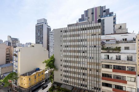 Vista do Studio de kitnet/studio para alugar com 1 quarto, 29m² em Vila Buarque, São Paulo