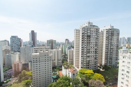 Vista da varanda de apartamento à venda com 3 quartos, 181m² em Paraíso, São Paulo
