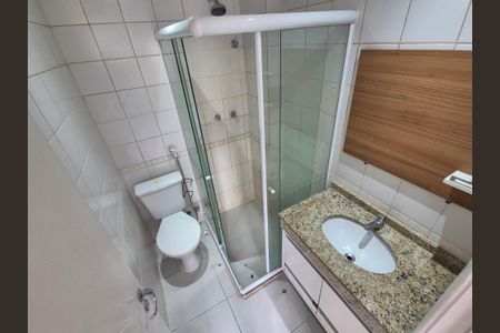 Casa de condomínio para alugar com 100m², 2 quartos e 1 vaga Casa de condomínio para alugar com 100m², 2 quartos e 1 vagaBanheiro da Suíte 1