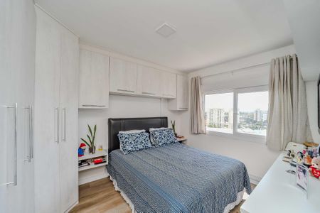 Suíte de apartamento à venda com 2 quartos, 64m² em São Sebastião, Porto Alegre
