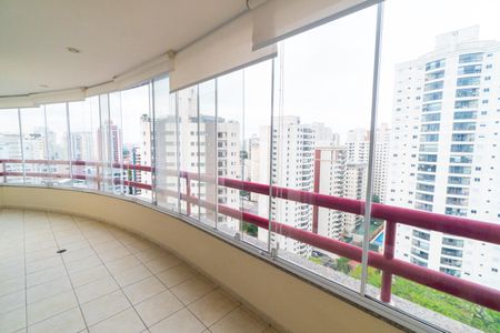 Sacada da Sala de apartamento para alugar com 3 quartos, 250m² em Vila Mascote, São Paulo