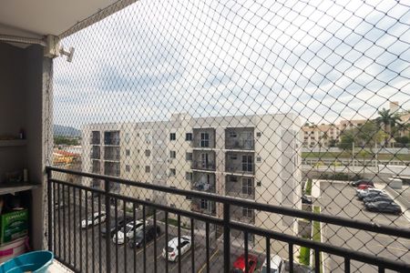 Varanda da Sala de apartamento para alugar com 3 quartos, 67m² em Campo Grande, Rio de Janeiro