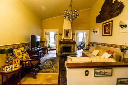 Sala de casa de condomínio à venda com 3 quartos, 413m² em Residencial Seis (alphaville), Santana de Parnaíba