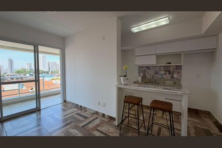Sala de apartamento à venda com 1 quarto, 50m² em Vila Gomes Cardim, São Paulo
