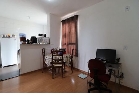 Sala de apartamento para alugar com 2 quartos, 42m² em Jd Reserva Real, Ribeirão Preto