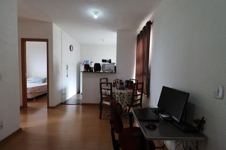 Sala de apartamento para alugar com 2 quartos, 42m² em Jd Reserva Real, Ribeirão Preto
