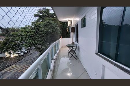 Varanda de apartamento à venda com 3 quartos, 80m² em Taquara, Rio de Janeiro