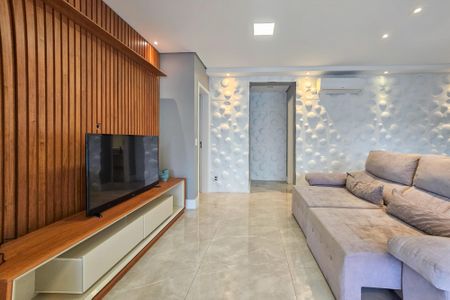 Sala de apartamento para alugar com 3 quartos, 134m² em Vila Luis Antonio, Guarujá