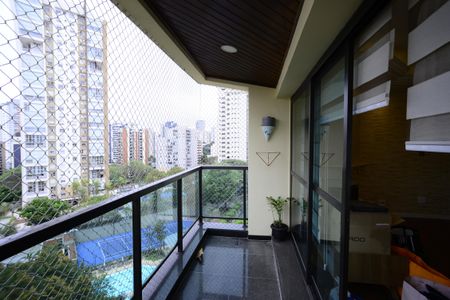Varanda da Sala de apartamento para alugar com 4 quartos, 188m² em Jardim Vila Mariana, São Paulo