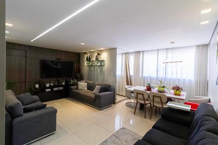 Sala de apartamento à venda com 3 quartos, 97m² em Castelo, Belo Horizonte