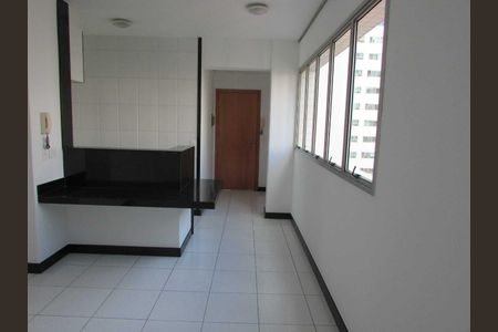 Sala/Cozinha de apartamento para alugar com 1 quarto, 40m² em Lourdes, Belo Horizonte