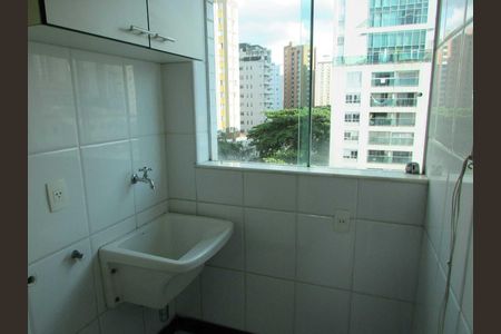 Área de Serviço de apartamento para alugar com 1 quarto, 40m² em Lourdes, Belo Horizonte