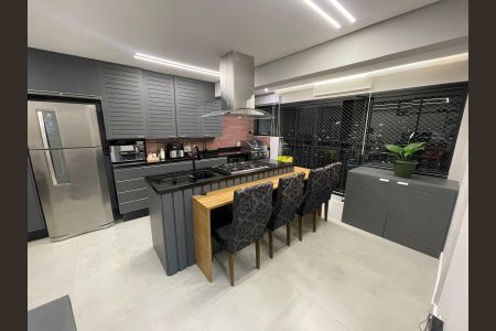 Sala/Cozinha de apartamento à venda com 2 quartos, 55m² em São Pedro, Osasco