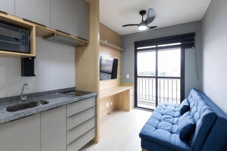 Sala de apartamento para alugar com 1 quarto, 25m² em Centro, São Paulo