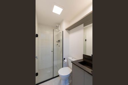 Banheiro de apartamento para alugar com 1 quarto, 25m² em Centro, São Paulo