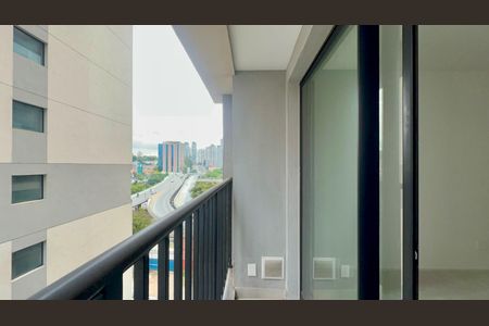 Sacada do Studio de kitnet/studio à venda com 1 quarto, 25m² em Pinheiros, São Paulo