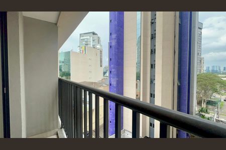 Sacada do Studio de kitnet/studio à venda com 1 quarto, 25m² em Pinheiros, São Paulo