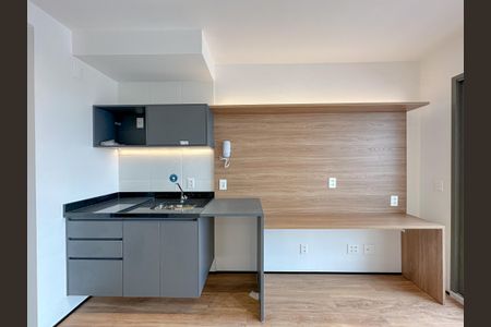 Studio para alugar com 32m², 1 quarto e sem vaga Studio para alugar com 32m², 1 quarto e sem vagaCozinha