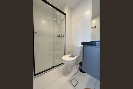 Studio para alugar com 32m², 1 quarto e sem vaga Studio para alugar com 32m², 1 quarto e sem vagaBanheiro