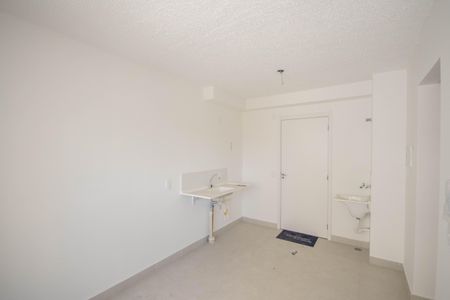 Sala/Cozinha de apartamento para alugar com 2 quartos, 33m² em Parque Novo Mundo, São Paulo