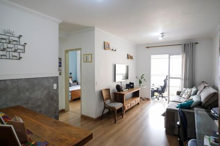 Sala de apartamento à venda com 3 quartos, 101m² em Vila Caminho do Mar, São Bernardo do Campo