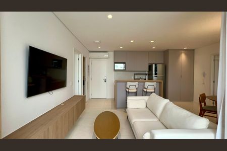 Sala de apartamento para alugar com 2 quartos, 76m² em Jardins, São Paulo