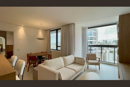 Sala de apartamento para alugar com 2 quartos, 76m² em Jardins, São Paulo