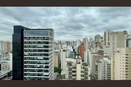 Vista da Sala de apartamento para alugar com 2 quartos, 76m² em Jardins, São Paulo