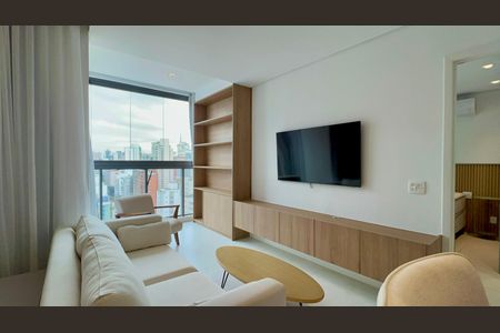 Sala de apartamento para alugar com 2 quartos, 76m² em Jardins, São Paulo