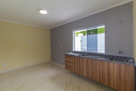 Sala/Cozinha de casa para alugar com 1 quarto, 40m² em Chácara Belenzinho, São Paulo