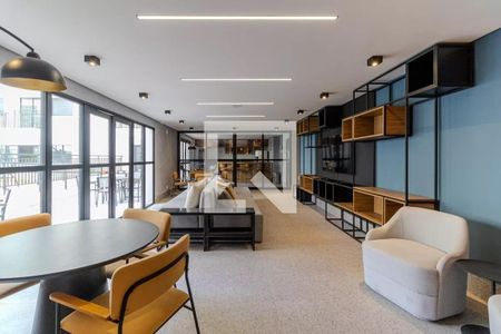 Apartamento para alugar com 28m², 1 quarto e sem vaga Apartamento para alugar com 28m², 1 quarto e sem vagaÁrea comum - Salão de festas