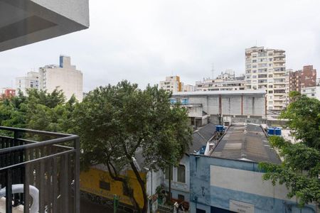 Vista do Quarto de apartamento para alugar com 1 quarto, 28m² em Campos Elíseos, São Paulo