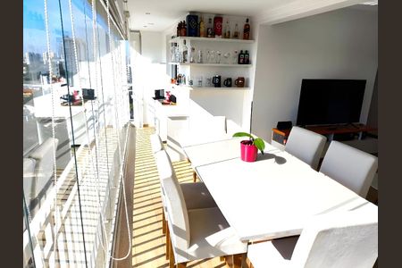 Varanda da Sala de apartamento para alugar com 3 quartos, 94m² em Vila Campo Grande, São Paulo