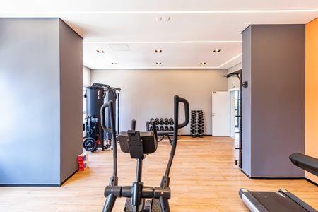 Studio para alugar com 28m², 1 quarto e sem vaga Studio para alugar com 28m², 1 quarto e sem vagaÁrea comum - Academia