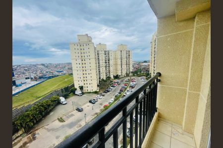 Varanda da Sala de apartamento para alugar com 2 quartos, 50m² em Jardim Nova Cidade, Guarulhos