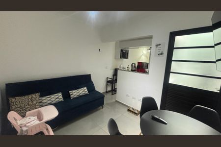 Sala de apartamento à venda com 2 quartos, 49m² em Vila Camilópolis, Santo André