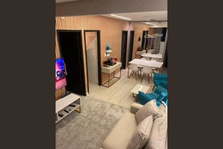 Sala de apartamento à venda com 2 quartos, 60m² em Estoril, Belo Horizonte