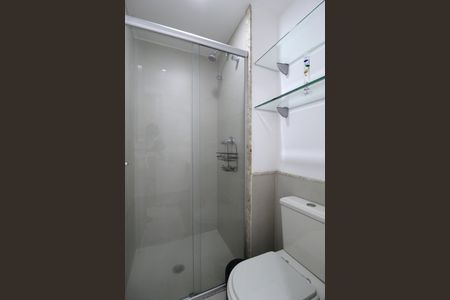 Banheiro da Suíte de apartamento para alugar com 1 quarto, 37m² em Indianópolis, São Paulo