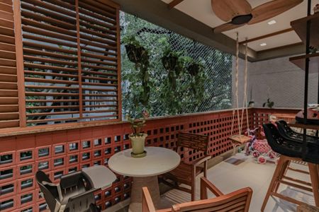 Varanda da Sala de apartamento à venda com 2 quartos, 95m² em Lagoa, Rio de Janeiro