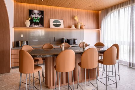 Área comum de apartamento para alugar com 2 quartos, 58m² em Santa Cecilia, São Paulo