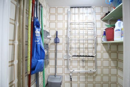 Apartamento à venda com 58m², 2 quartos e 1 vagaBanheiro de Serviço