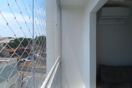 Varanda da Sala de apartamento para alugar com 2 quartos, 47m² em Jardim do Lago, Campinas
