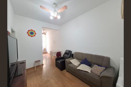 Sala de apartamento à venda com 2 quartos, 62m² em Glória, Rio de Janeiro