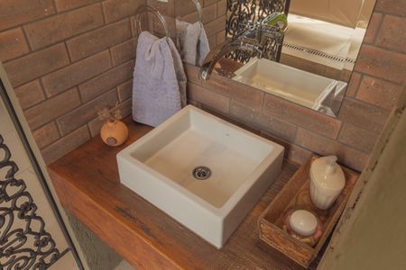 Apartamento à venda com 221m², 3 quartos e 2 vagasBanheiro da Área Gourmet