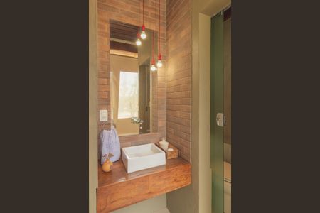 Apartamento à venda com 221m², 3 quartos e 2 vagasBanheiro da Área Gourmet