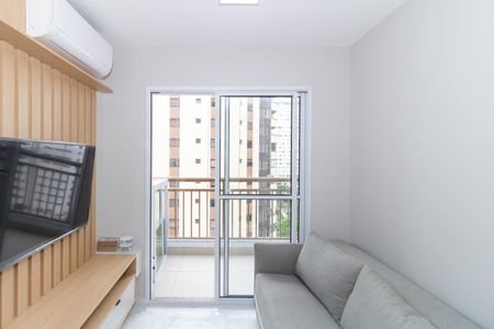 Sala de apartamento para alugar com 1 quarto, 24m² em Perdizes, São Paulo
