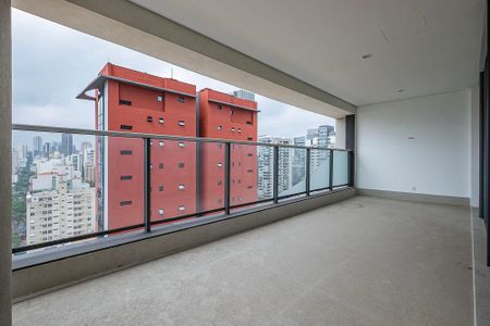 Varanda de apartamento à venda com 4 quartos, 230m² em Pinheiros, São Paulo