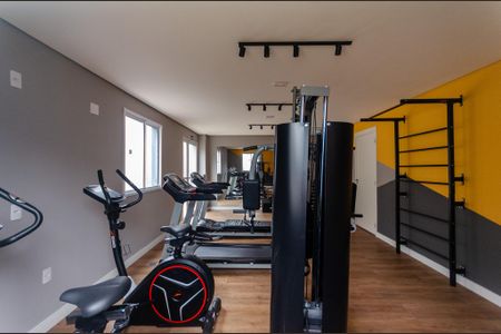 Apartamento à venda com 34m², 2 quartos e sem vaga Apartamento à venda com 34m², 2 quartos e sem vagaÁrea comum - Academia